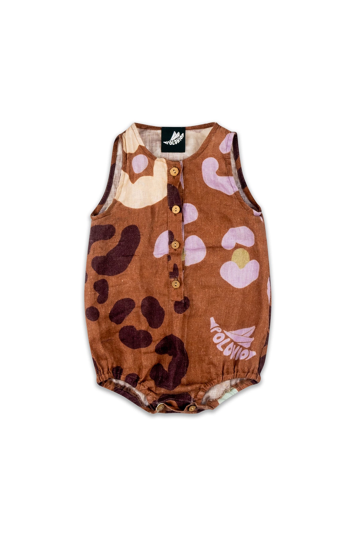 Spotted Bebé Tank Onesie Lino - Polonio Uruguay