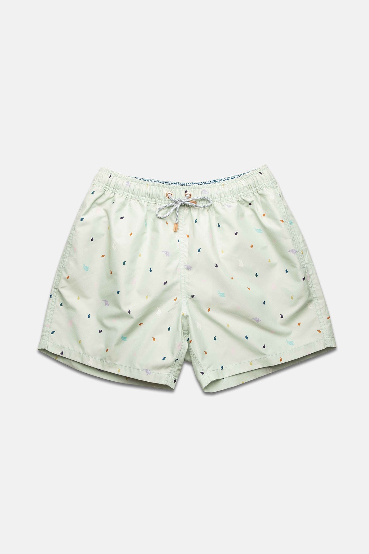 Short de Baño Classic Mini Plátanos Aqua - Polonio Uruguay