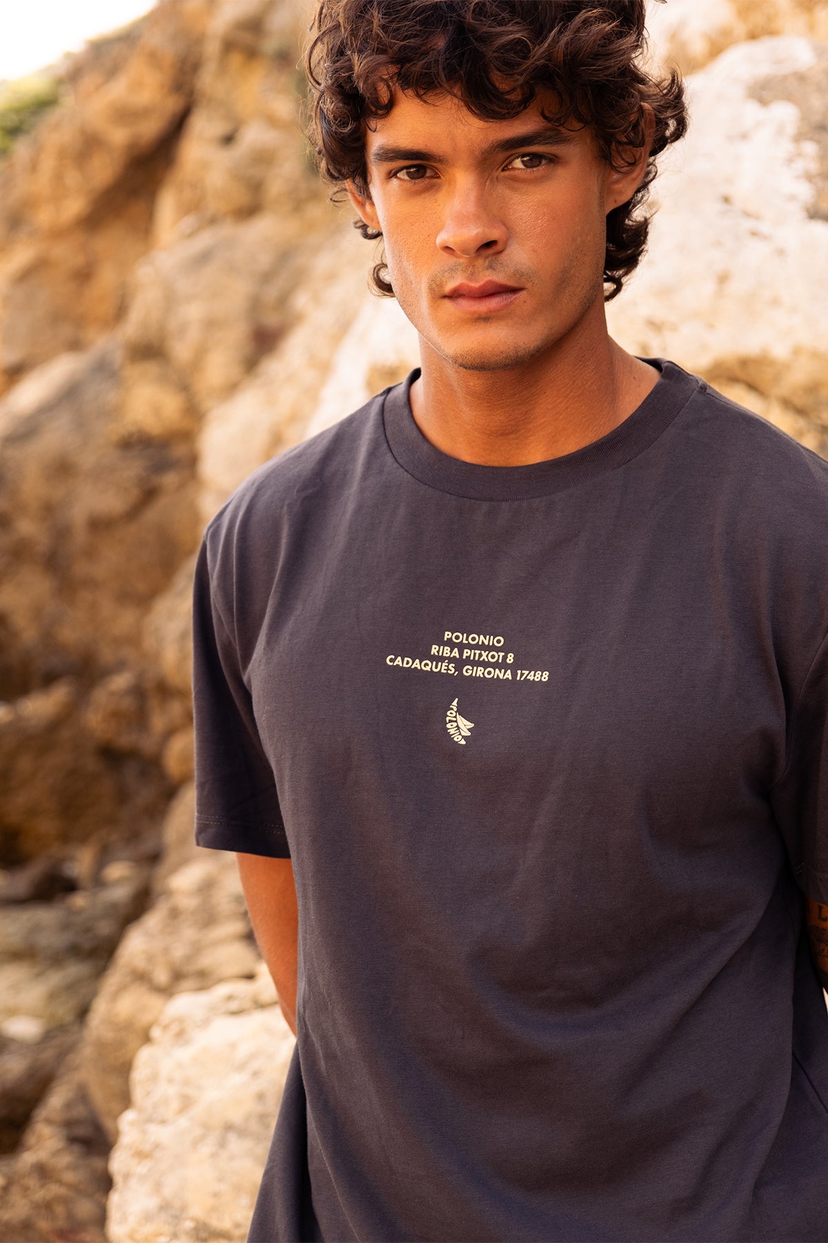 Riba Pitxot Tee Piombo T-Shirt Polonio UY