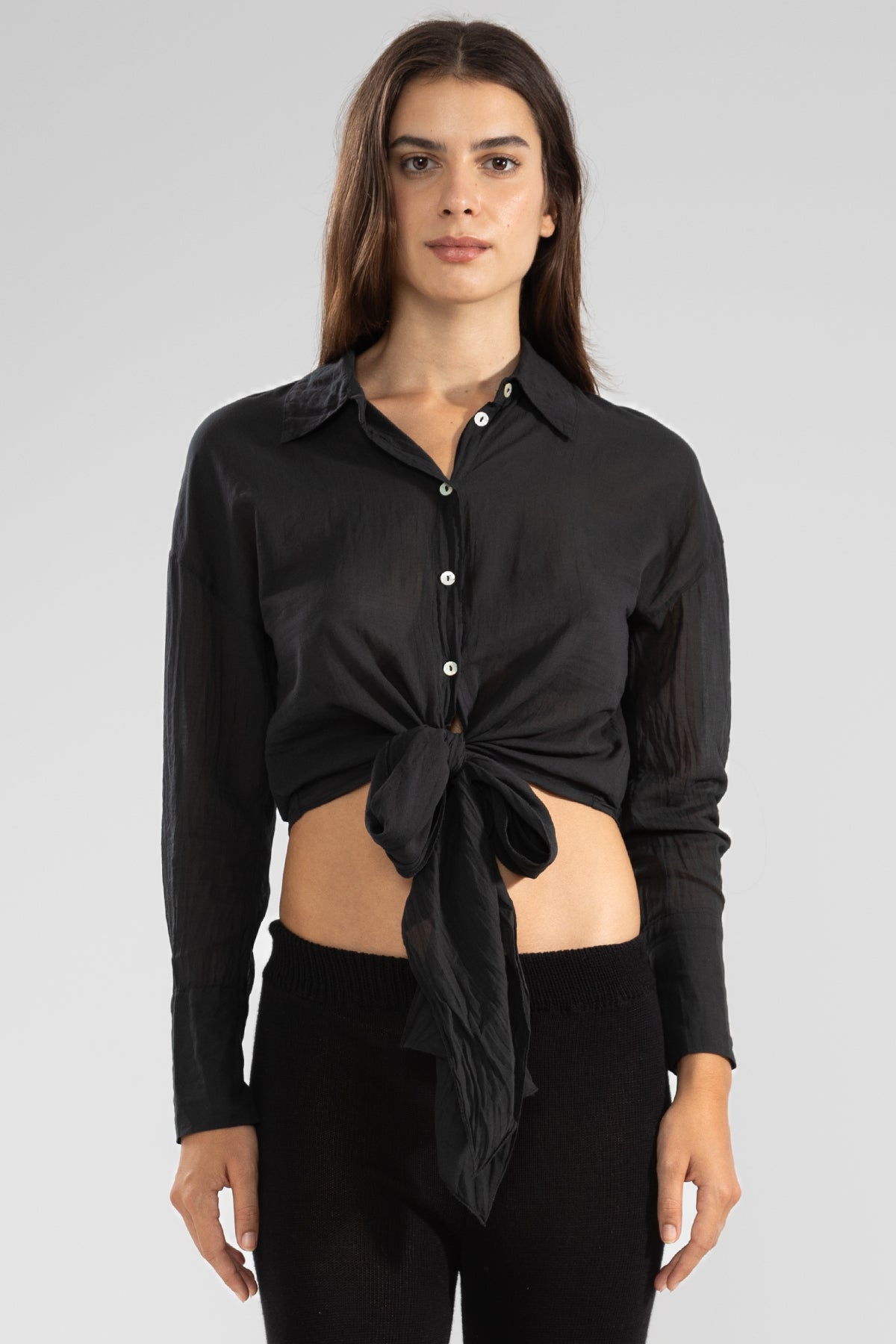 Camisa Fefe Negra - Polonio Uruguay