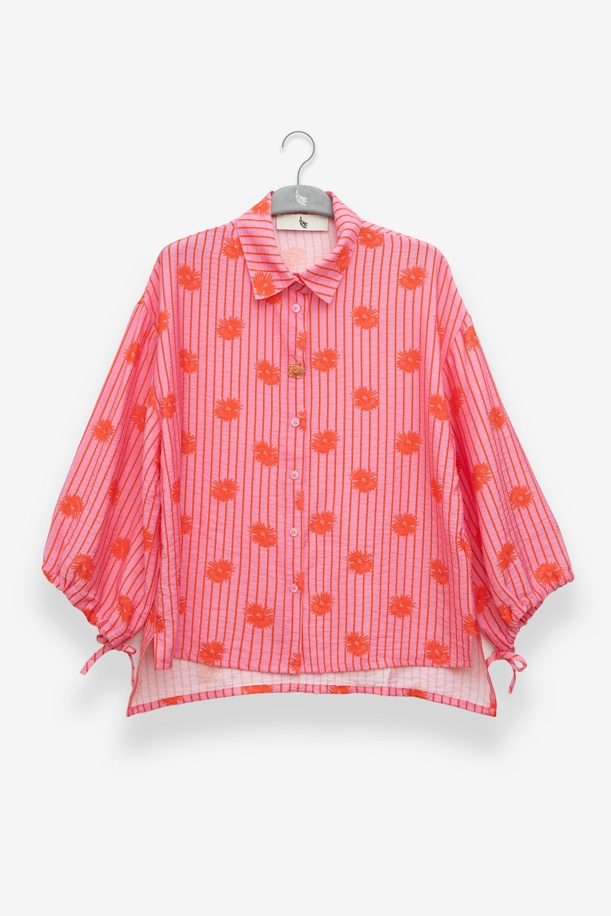 Camisa Flo Bloomline Pink - Polonio Uruguay