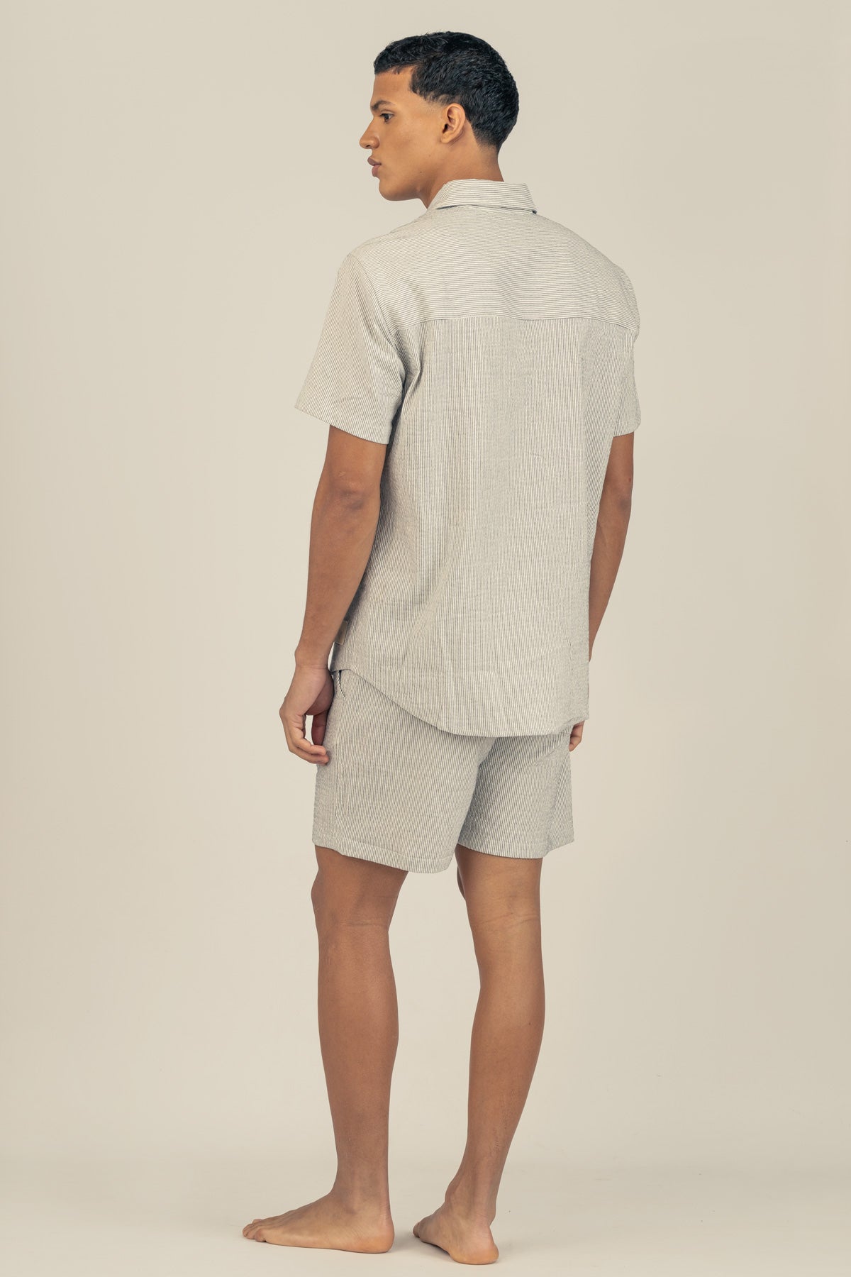 Camisa Manga Corta Fede Navy - Polonio Uruguay