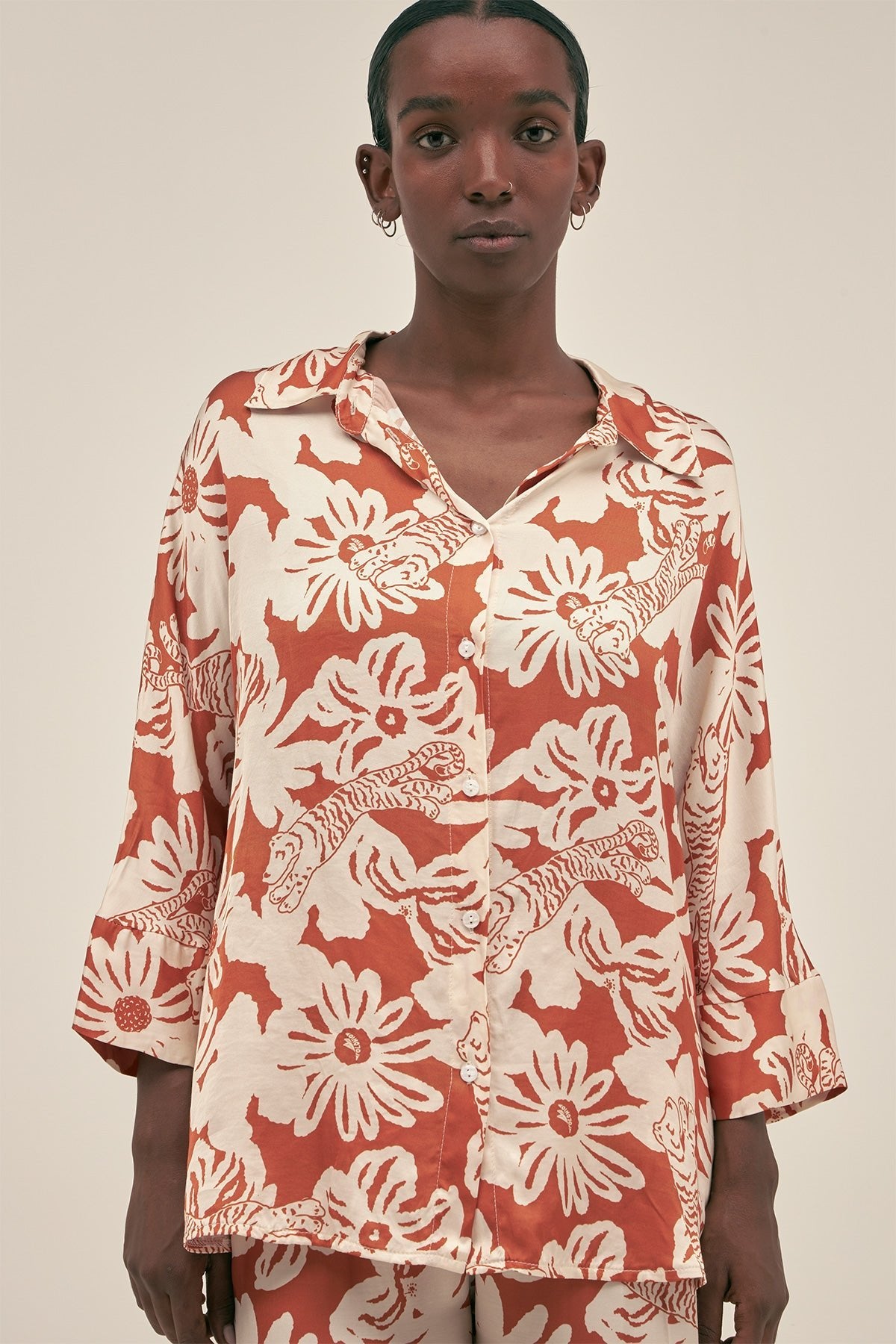 Camisa Sol Jungle Clay - Polonio Uruguay