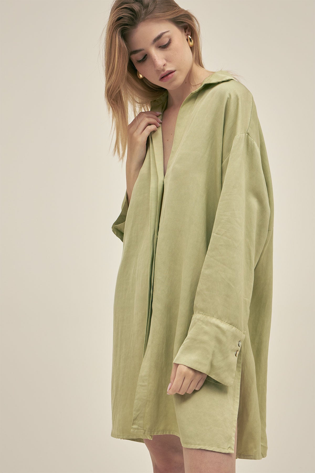 Camisola Marti Pistachio - Polonio Uruguay