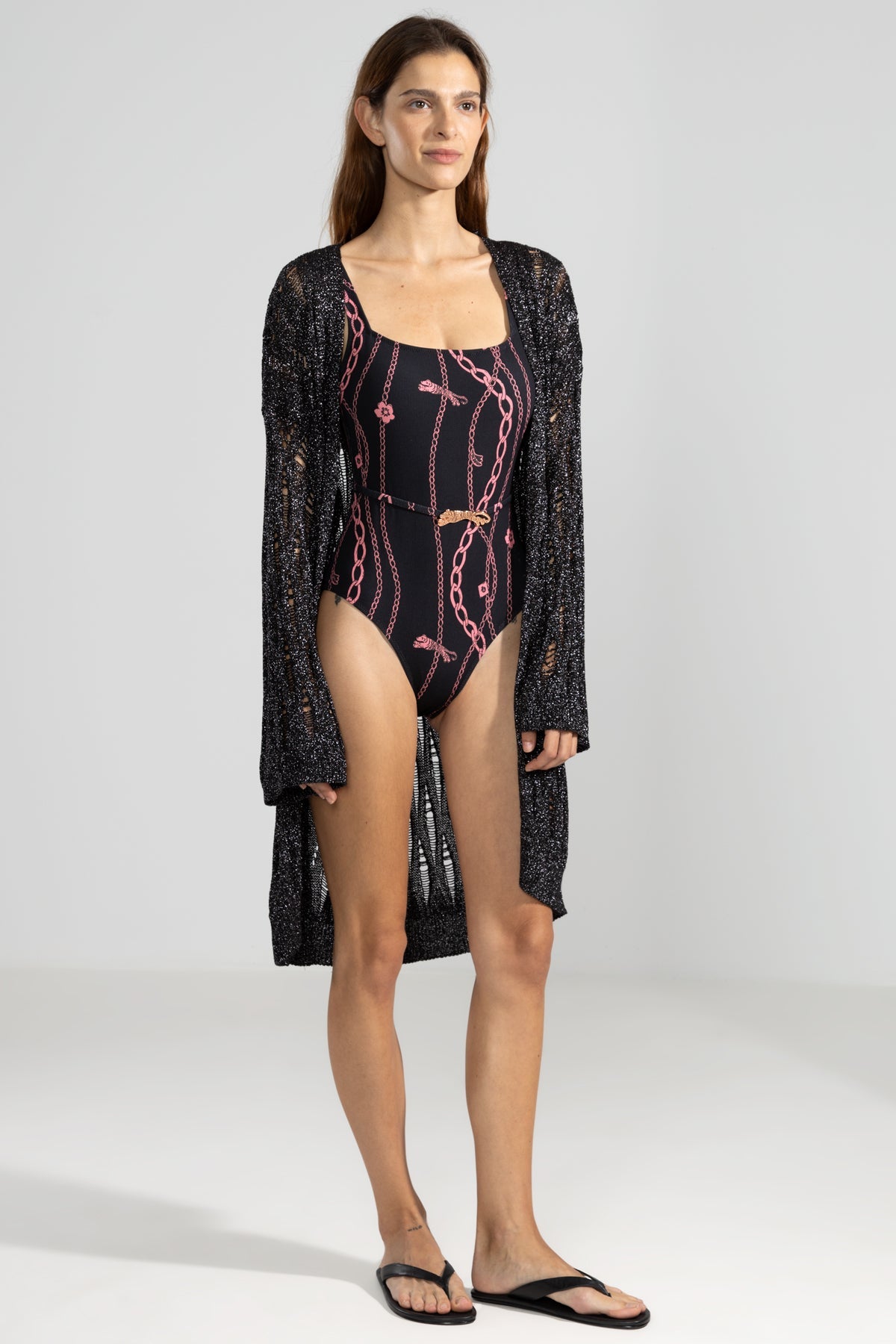 Cardigan Lara Negro - Polonio Uruguay