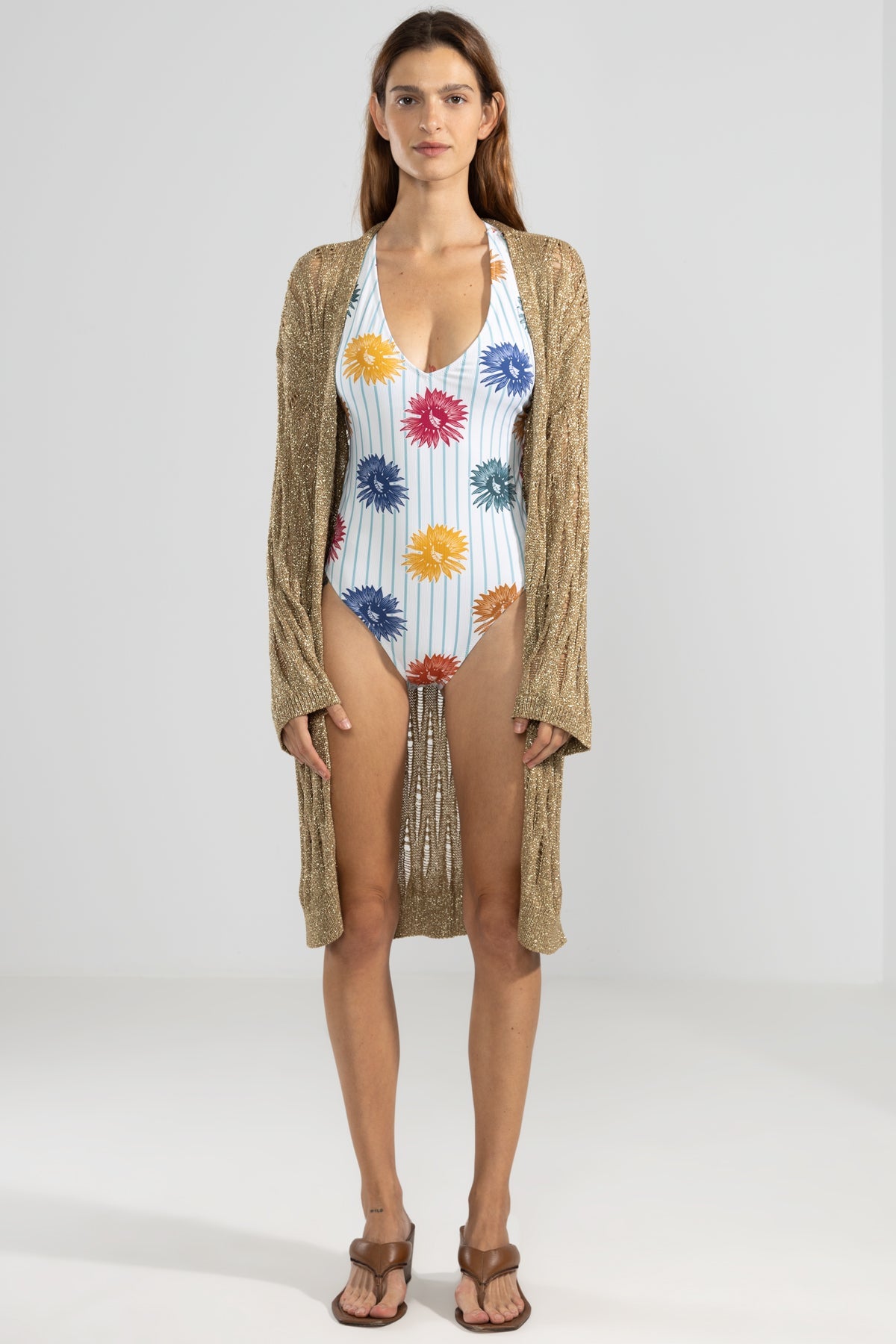 Cardigan Lara Oro - Polonio Uruguay