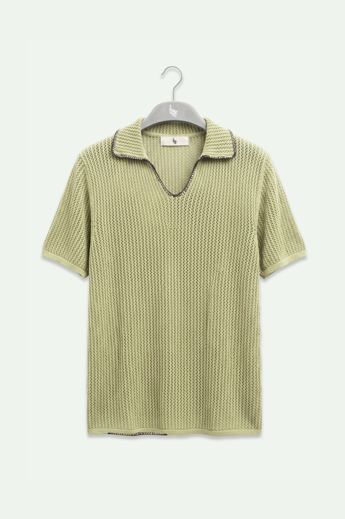 Embroidered Polo Shirt Cardamomo