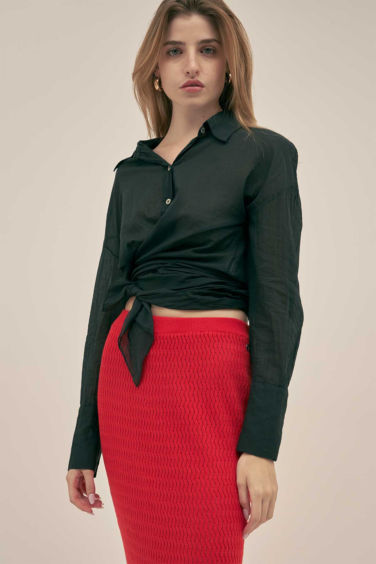 Falda Tejida Ibiza Sol - Polonio Uruguay