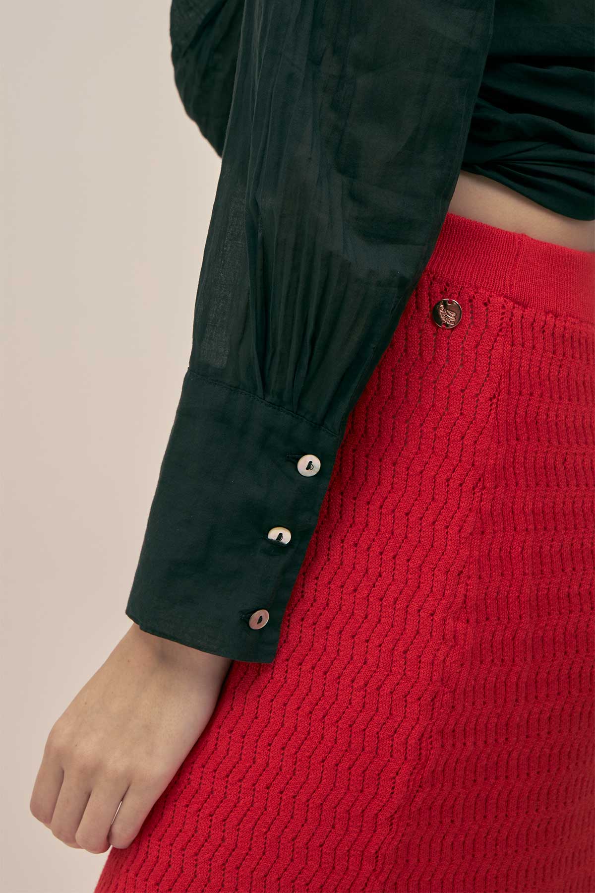 Falda Tejida Ibiza Sol - Polonio Uruguay