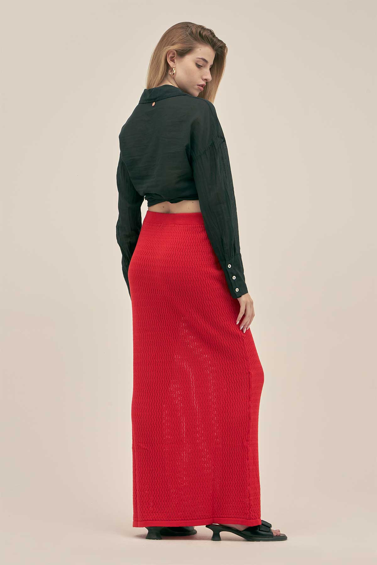 Falda Tejida Ibiza Sol - Polonio Uruguay