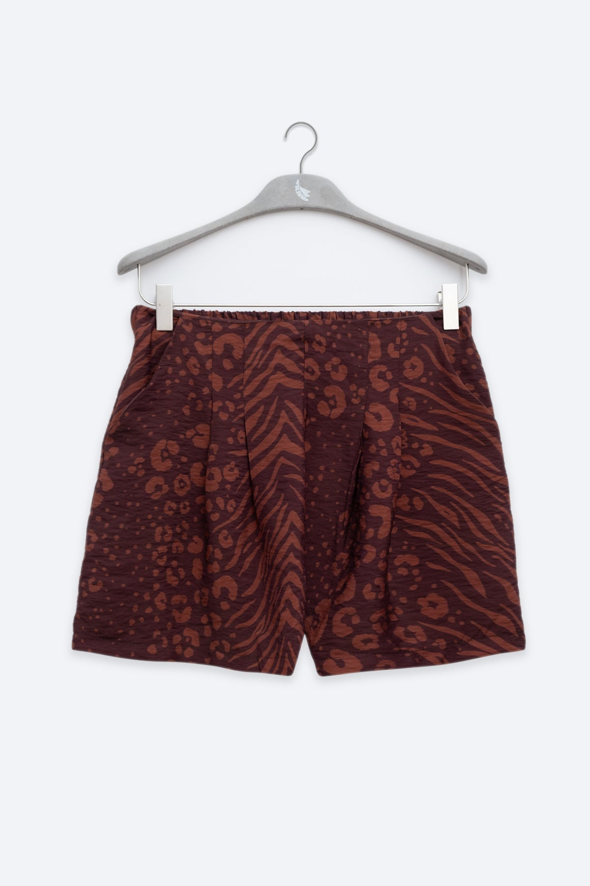 Flo Shorts Feline Chocolate - Polonio Uruguay