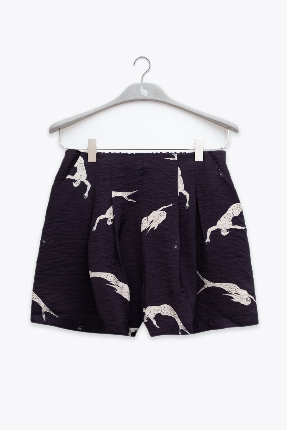 Flo Shorts Mermaid Black - Polonio Uruguay