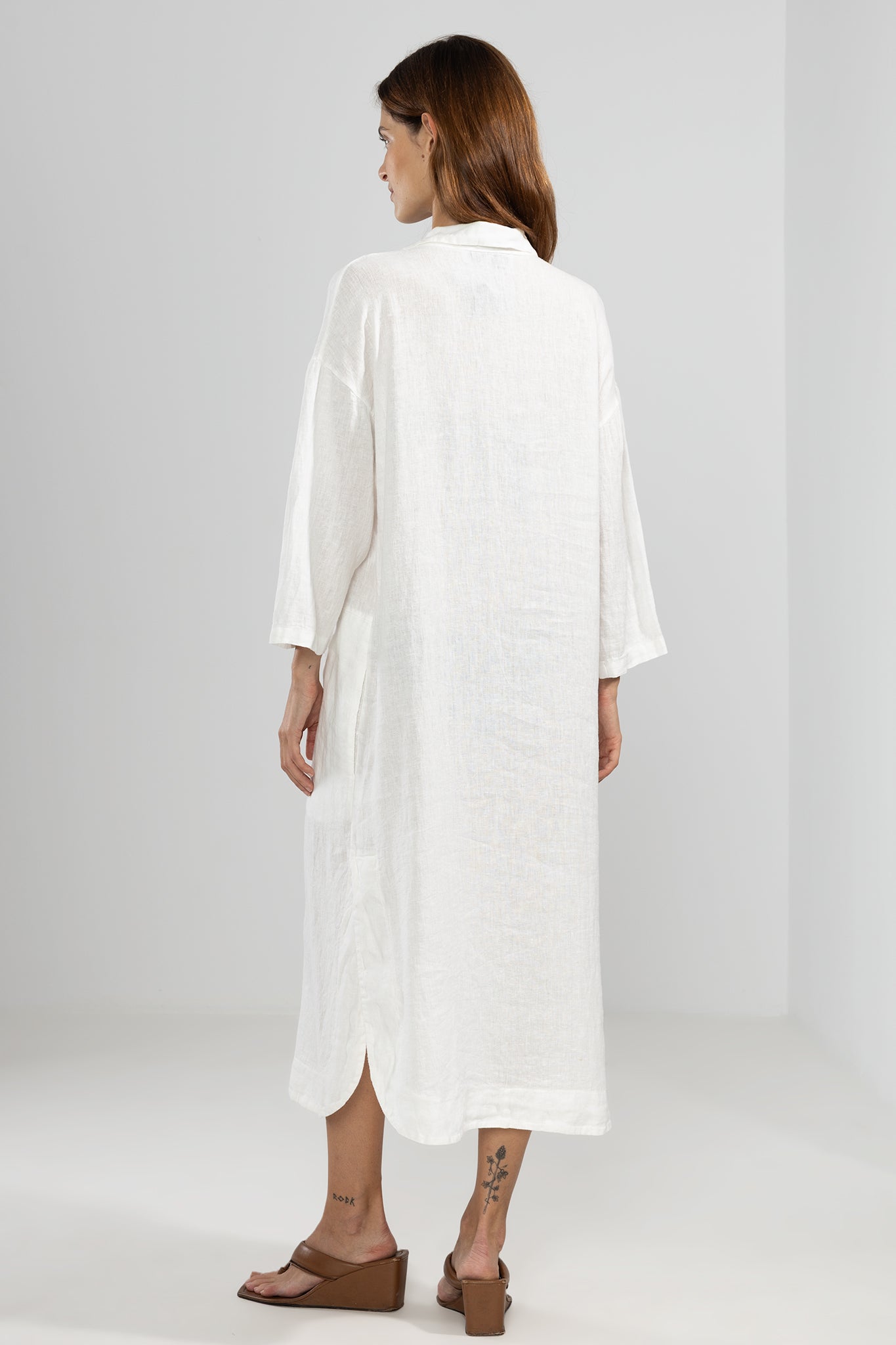 Long Shirt Blanco - Polonio Uruguay