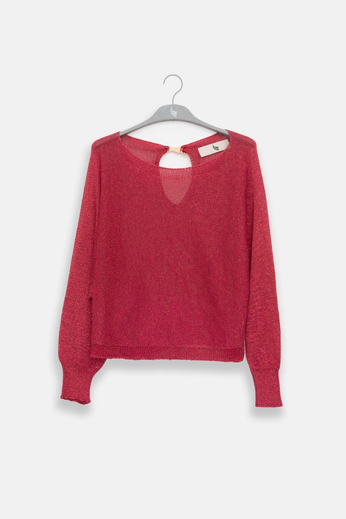 Lu Tiger Sweater Lurex Fucsia - Polonio Uruguay