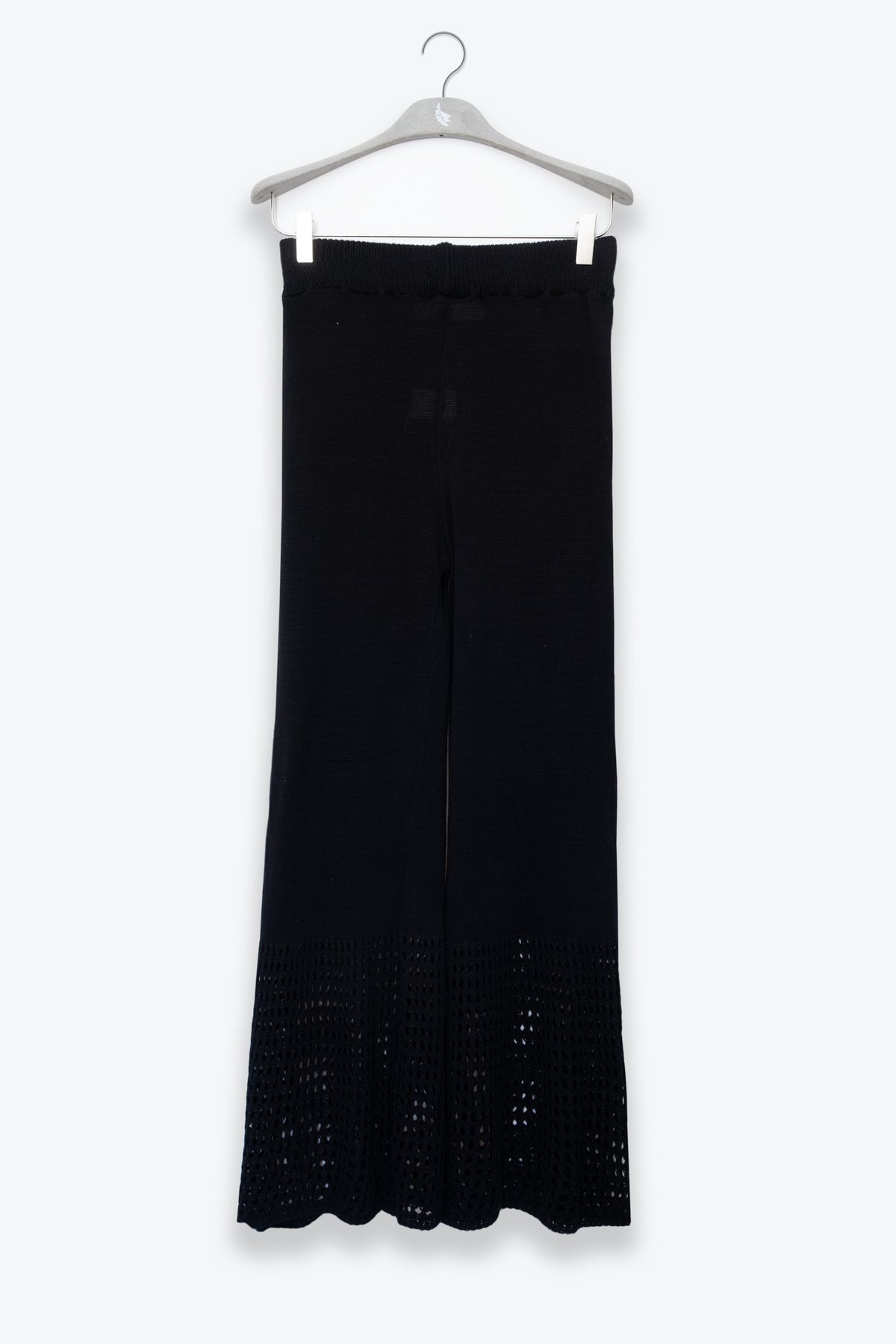 Mica Knit Pants Black - Polonio Uruguay