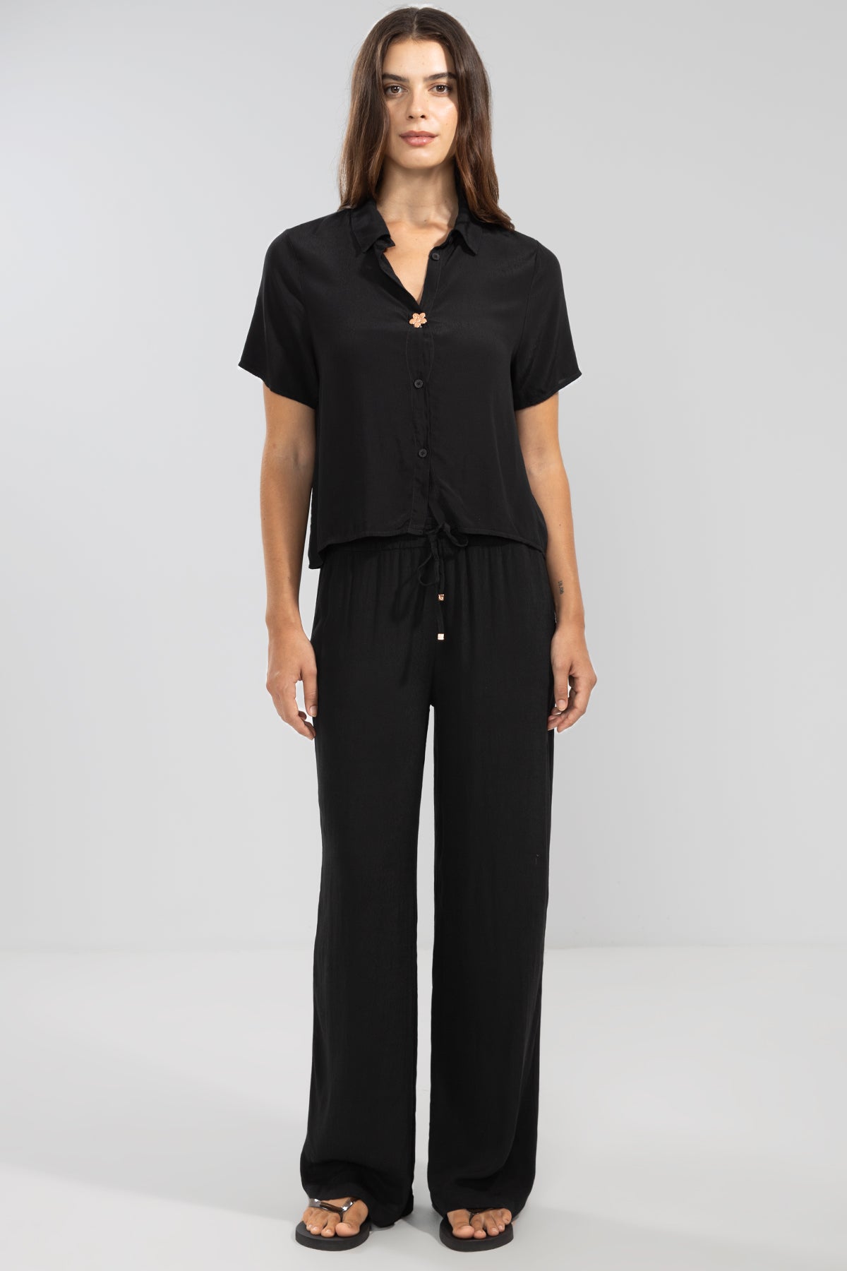 Pantalón Abby Negro - Polonio Uruguay