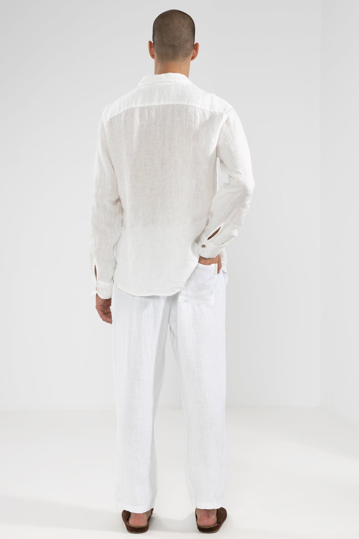 Pantalón 100% Lino Premium Casapueblo Pantalones Polonio UY