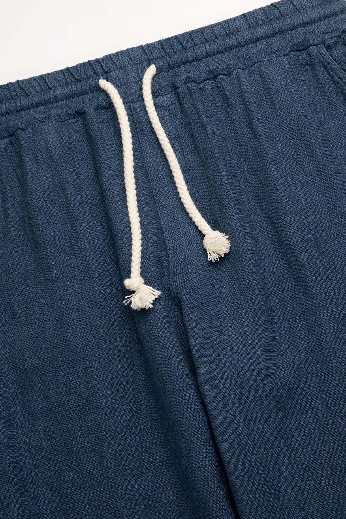 Pantalón De Lino Premium Indigo - Polonio Uruguay