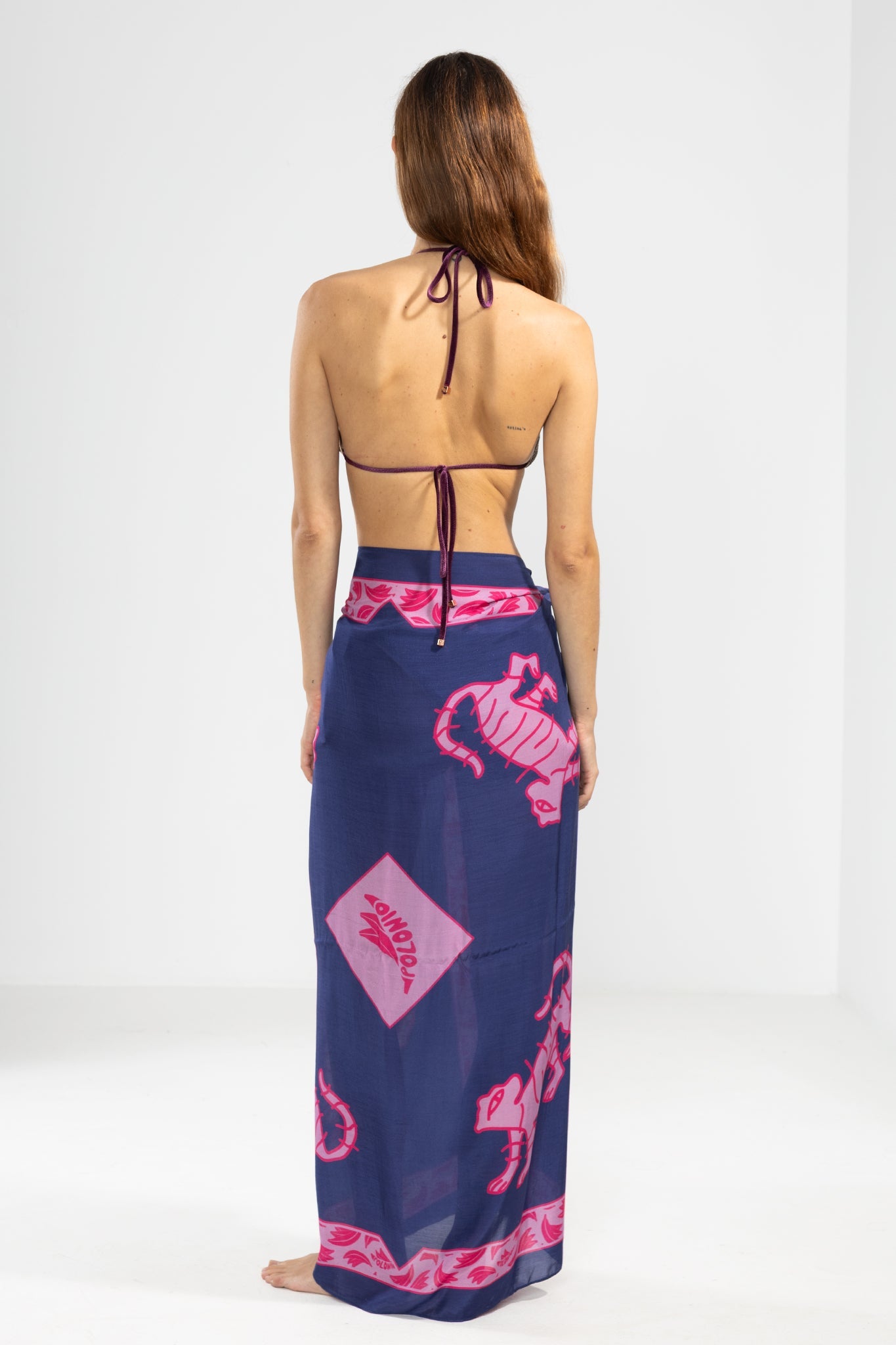 Scarf Tigress Pink - Polonio Uruguay