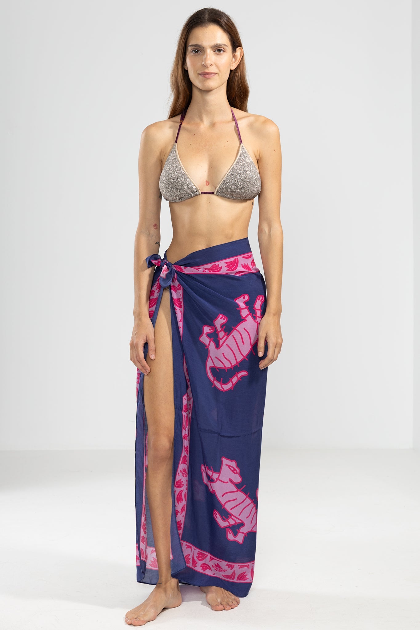 Scarf Tigress Pink - Polonio Uruguay