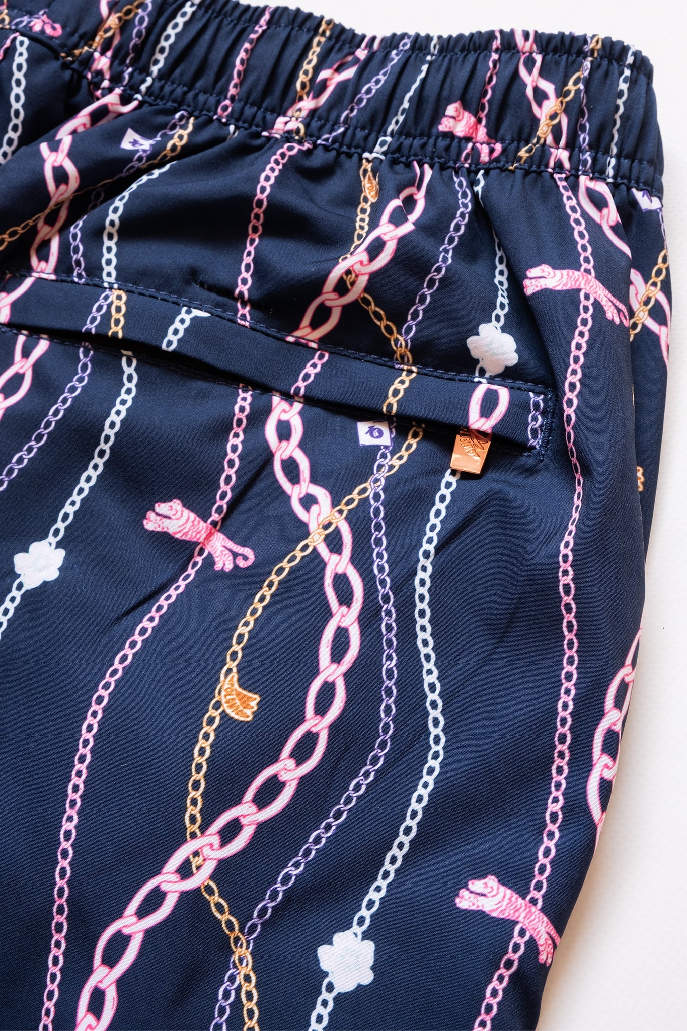 Short de Baño Chain Gang Classic Navy - Polonio Uruguay