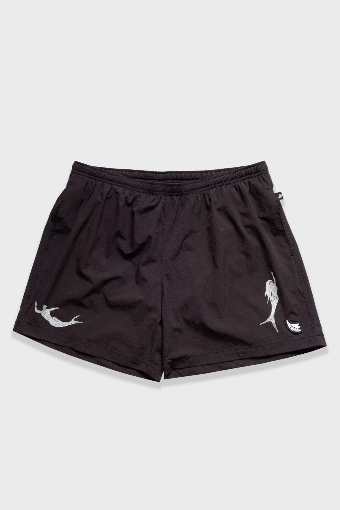Short de Baño Mermaid Runner Black - Polonio Uruguay