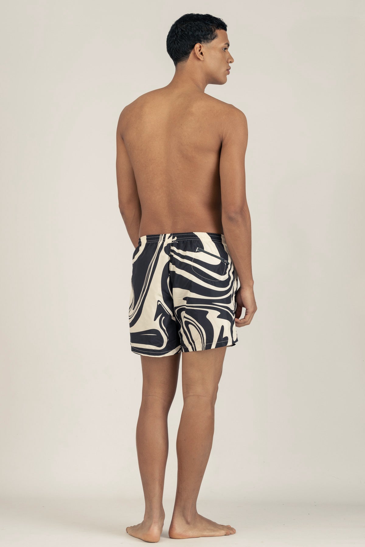 Short de Baño Runner Marble - Polonio Uruguay