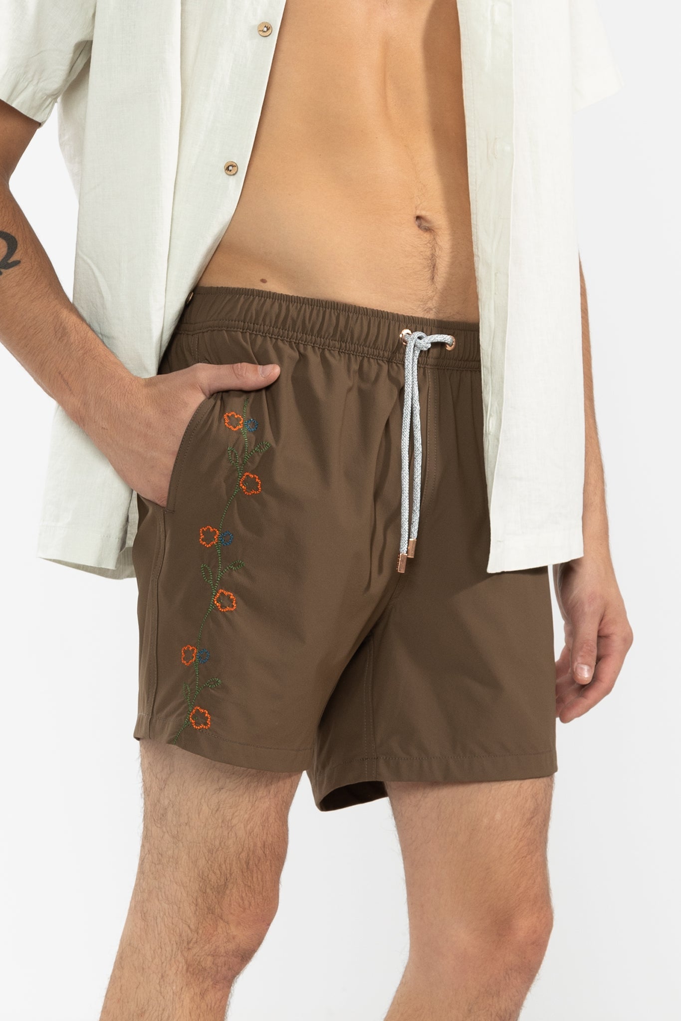 Short de Baño Vines Classic Tabacco - Polonio Uruguay