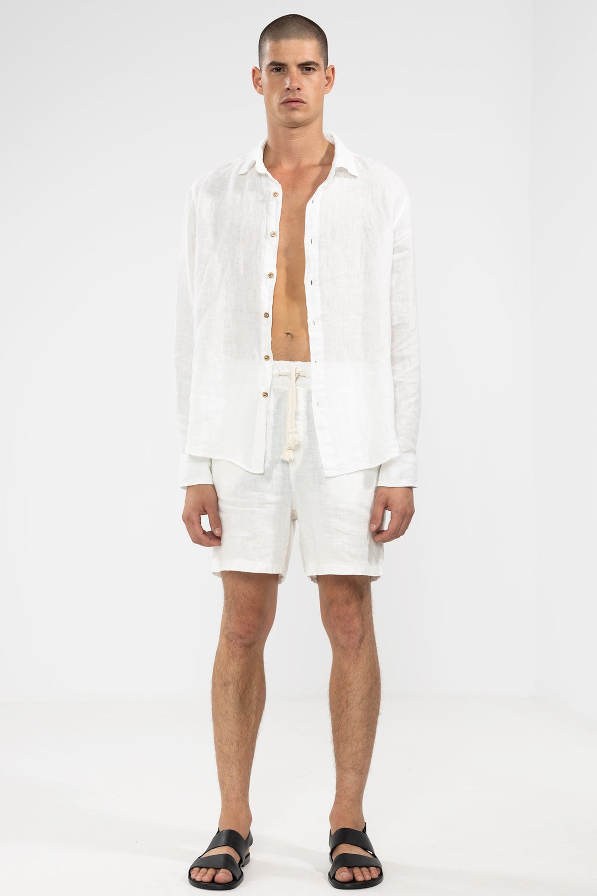 Short 100% Lino Premium Casapueblo Shorts Polonio UY