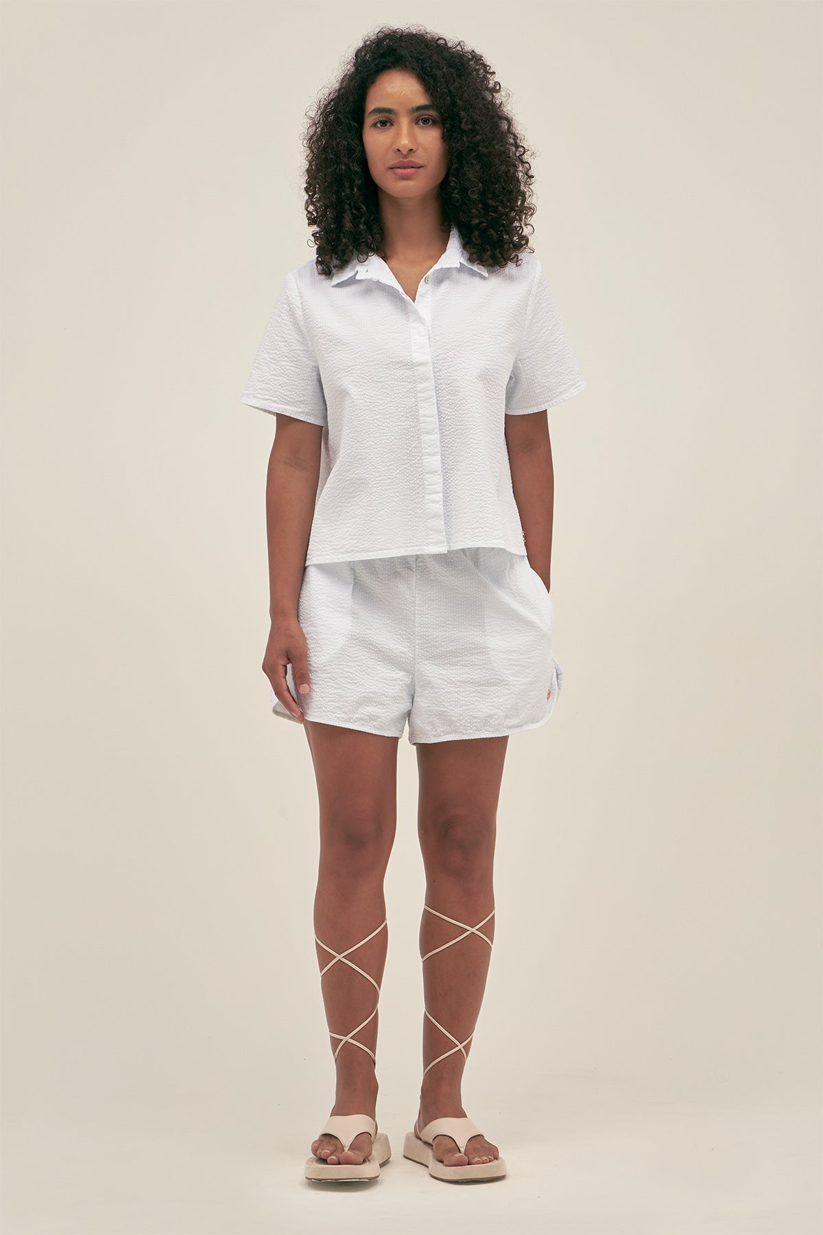 Short Michu Blanco - Polonio Uruguay