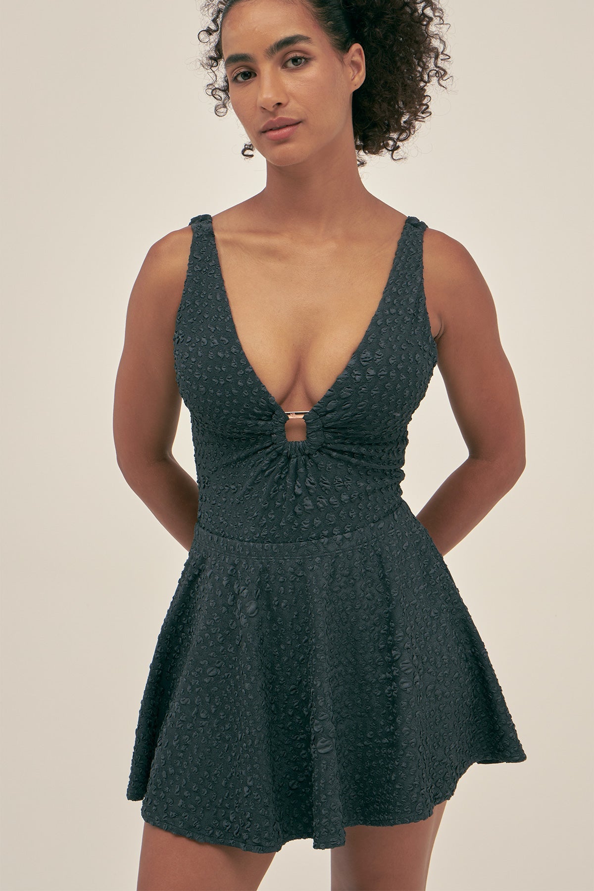 Short Skirt Eclipse Black - Polonio Uruguay