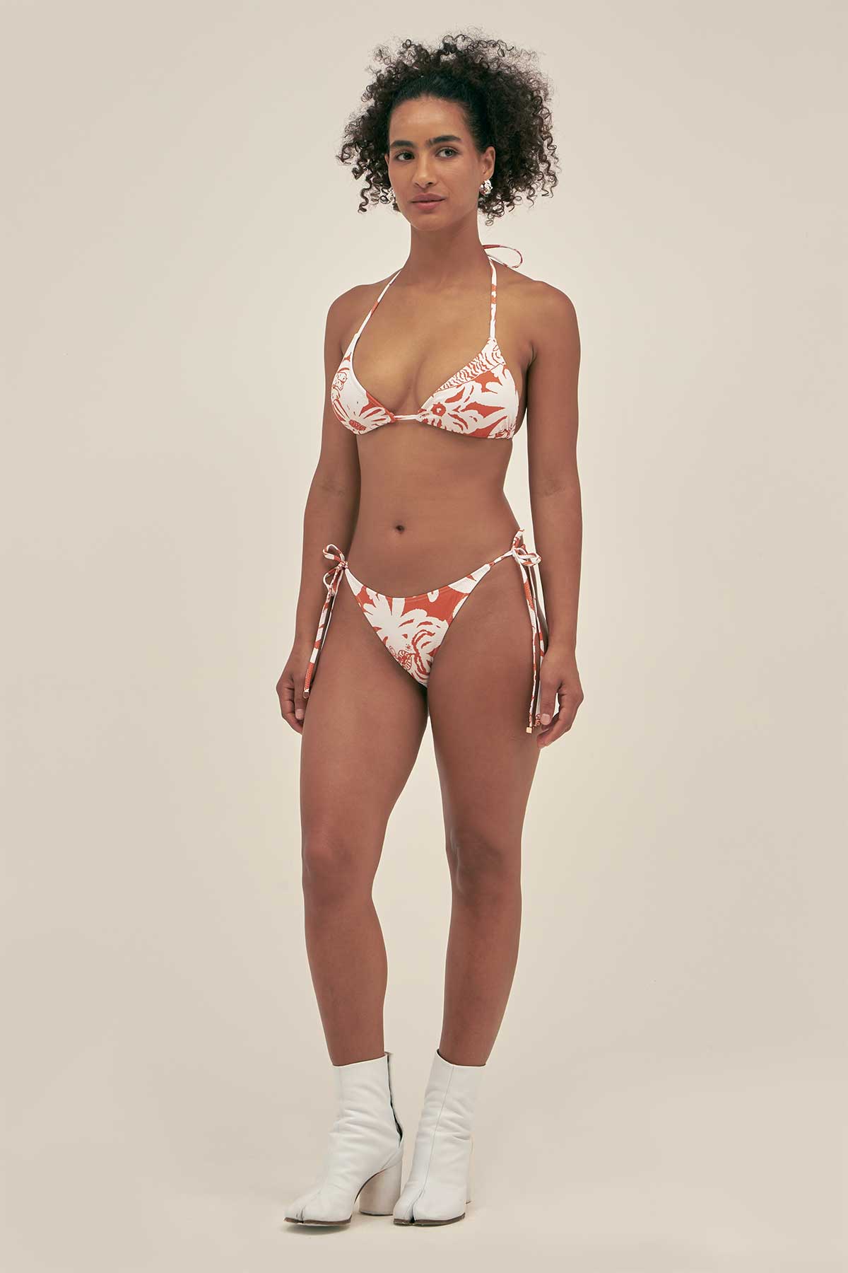 Top Bikini Triángulo Jungle Clay - Polonio Uruguay