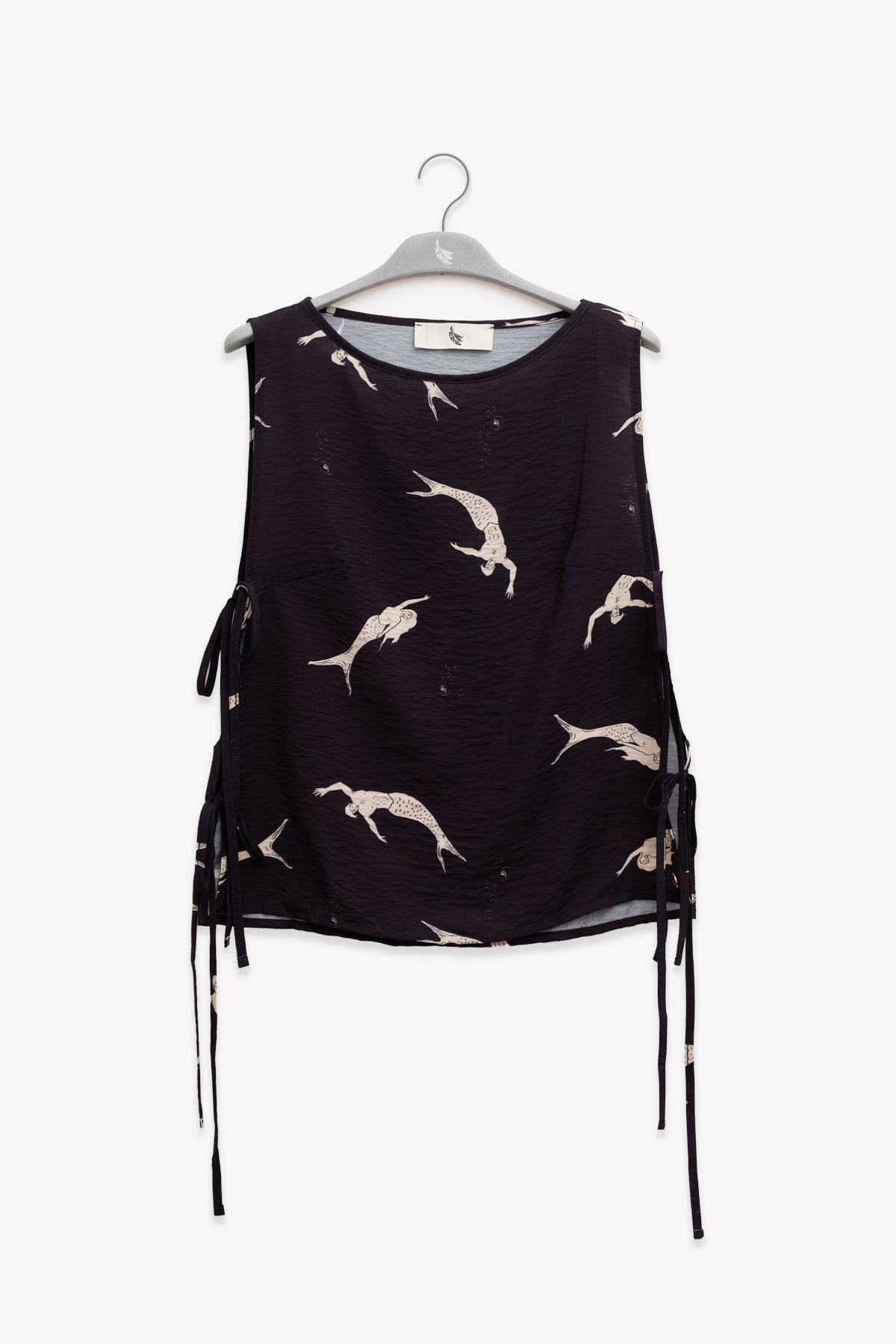 Top Flo Mermaid Black - Polonio Uruguay