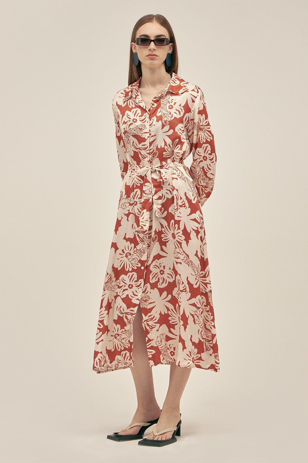 Vale Long Shirt Jungle Clay - Polonio Uruguay