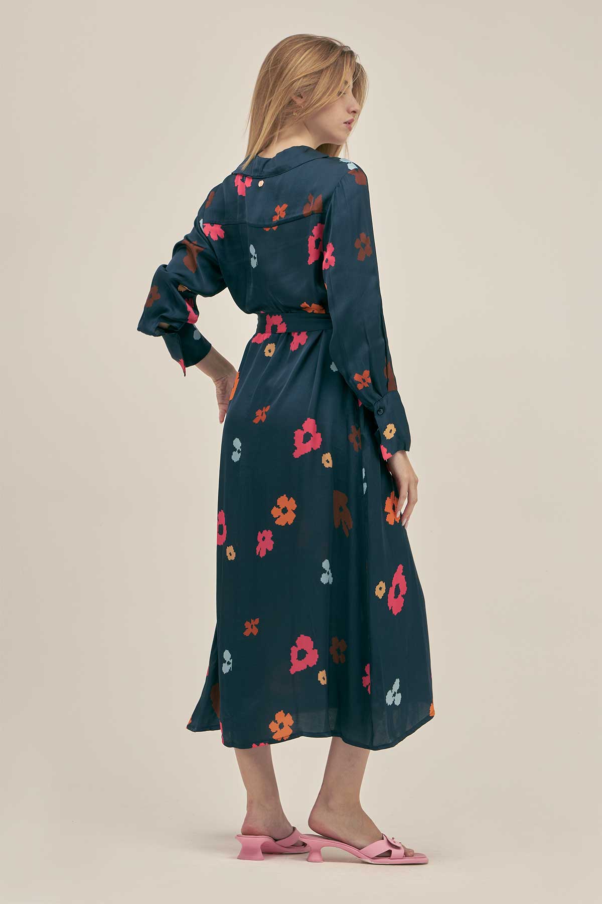 Vale Long Shirt Poppy Night - Polonio Uruguay