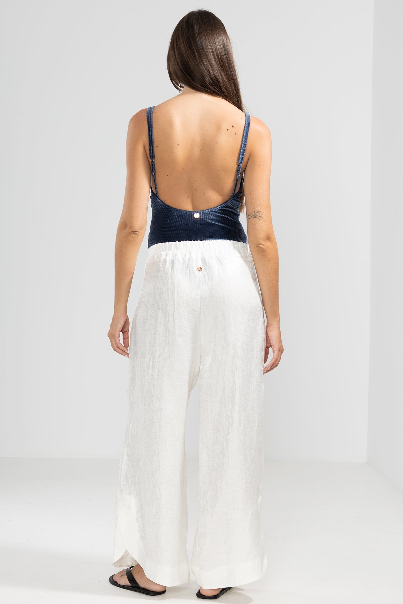 Vale Pants White - Polonio Uruguay