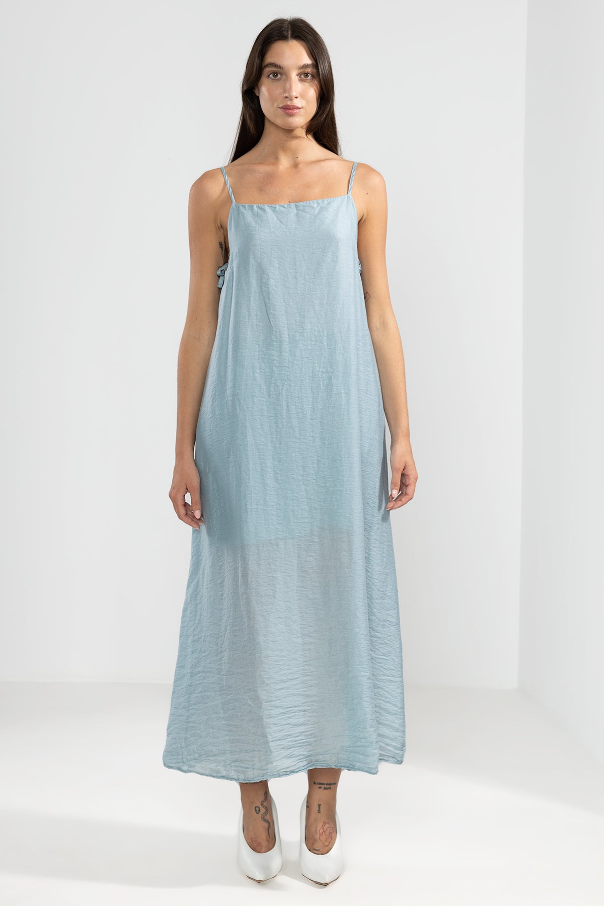 Vestido Abby Aqua - Polonio Uruguay