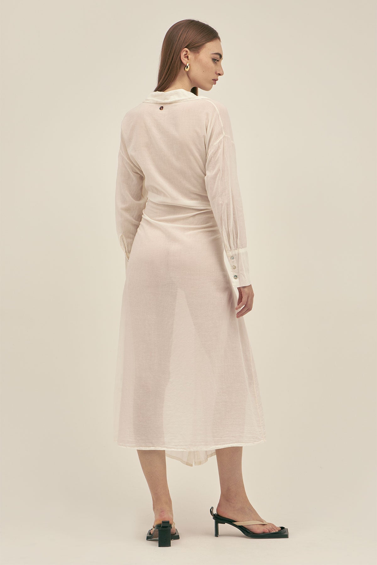 Vestido Ana Crema - Polonio Uruguay