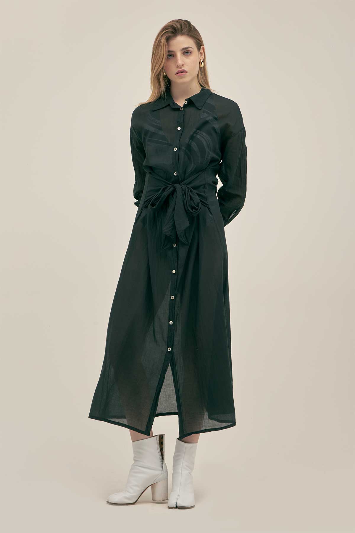 Vestido Ana Negro - Polonio Uruguay