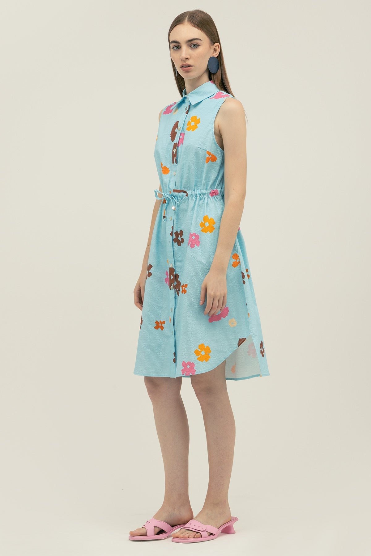 Vestido Angie Poppy Sky - Polonio Uruguay