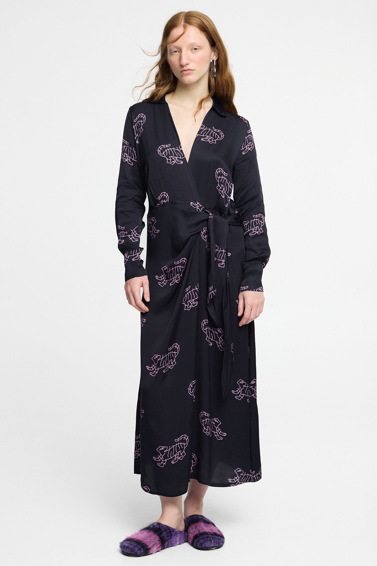 Vestido Ele Tigress Negro - Polonio Uruguay