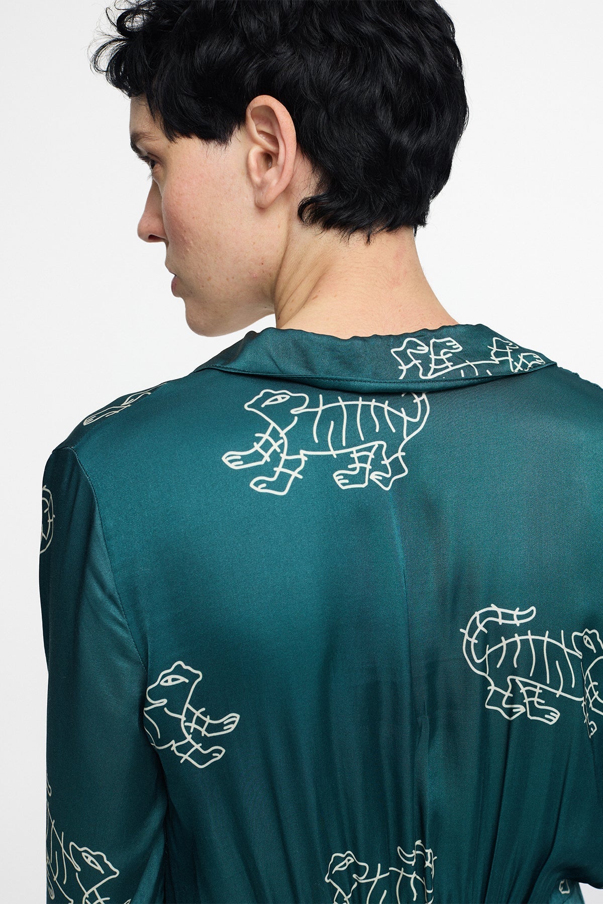 Vestido Ele Tigress Petrol - Polonio Uruguay