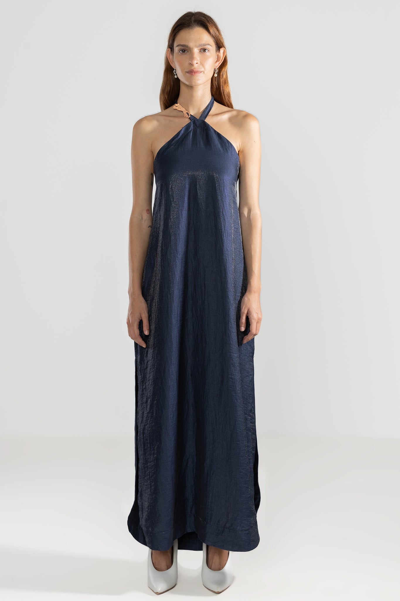 Vestido Halter Vale Noche - Polonio Uruguay