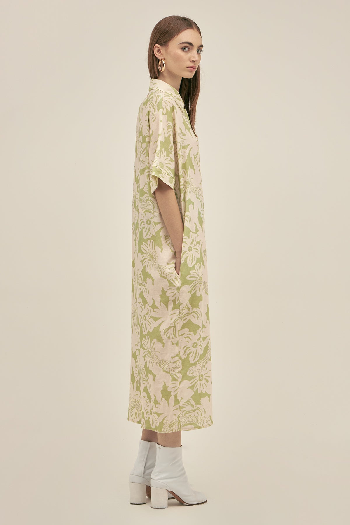 Vestido Marie Jungle Green - Polonio Uruguay