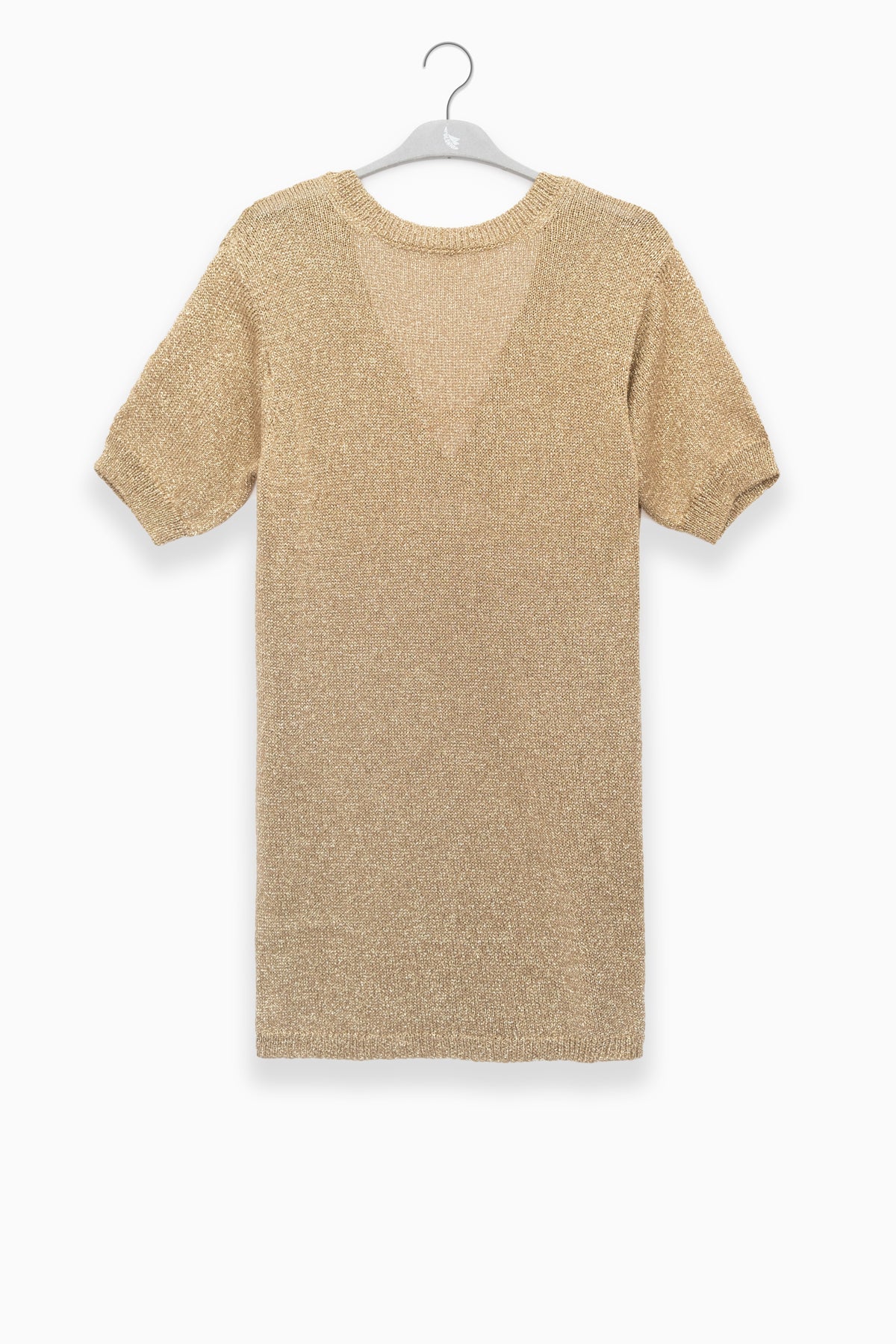 Vestido Tejido Lara Oro - Polonio Uruguay