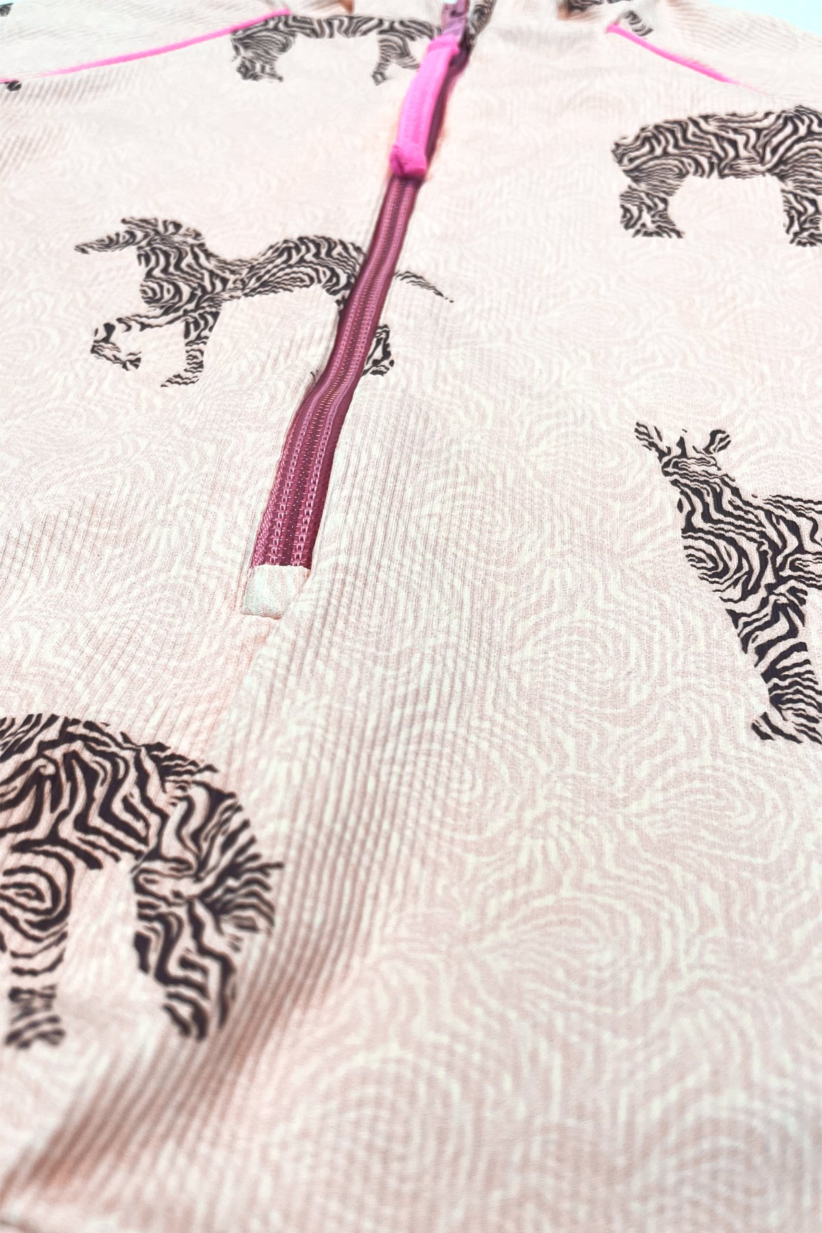 Zebra Pink Bebé Onesie - Polonio Uruguay