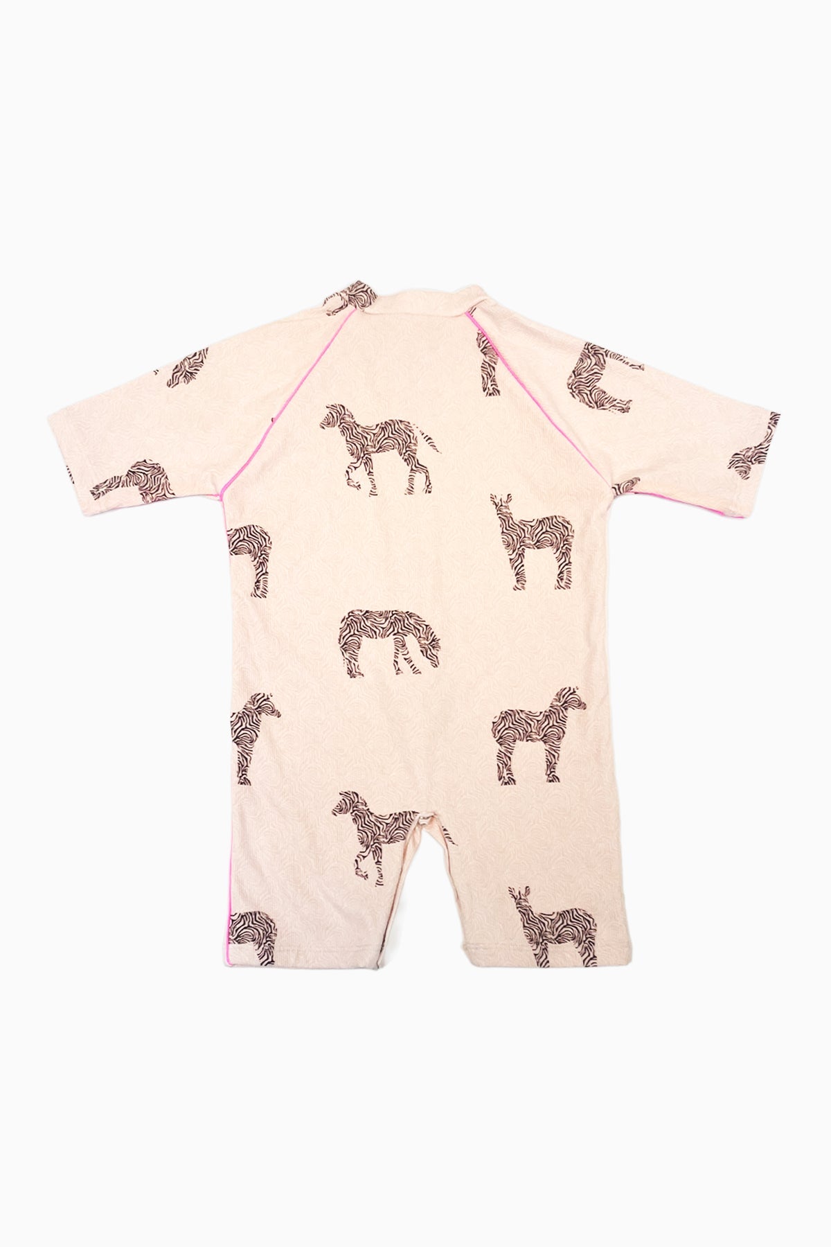 Zebra Pink Bebé Onesie - Polonio Uruguay