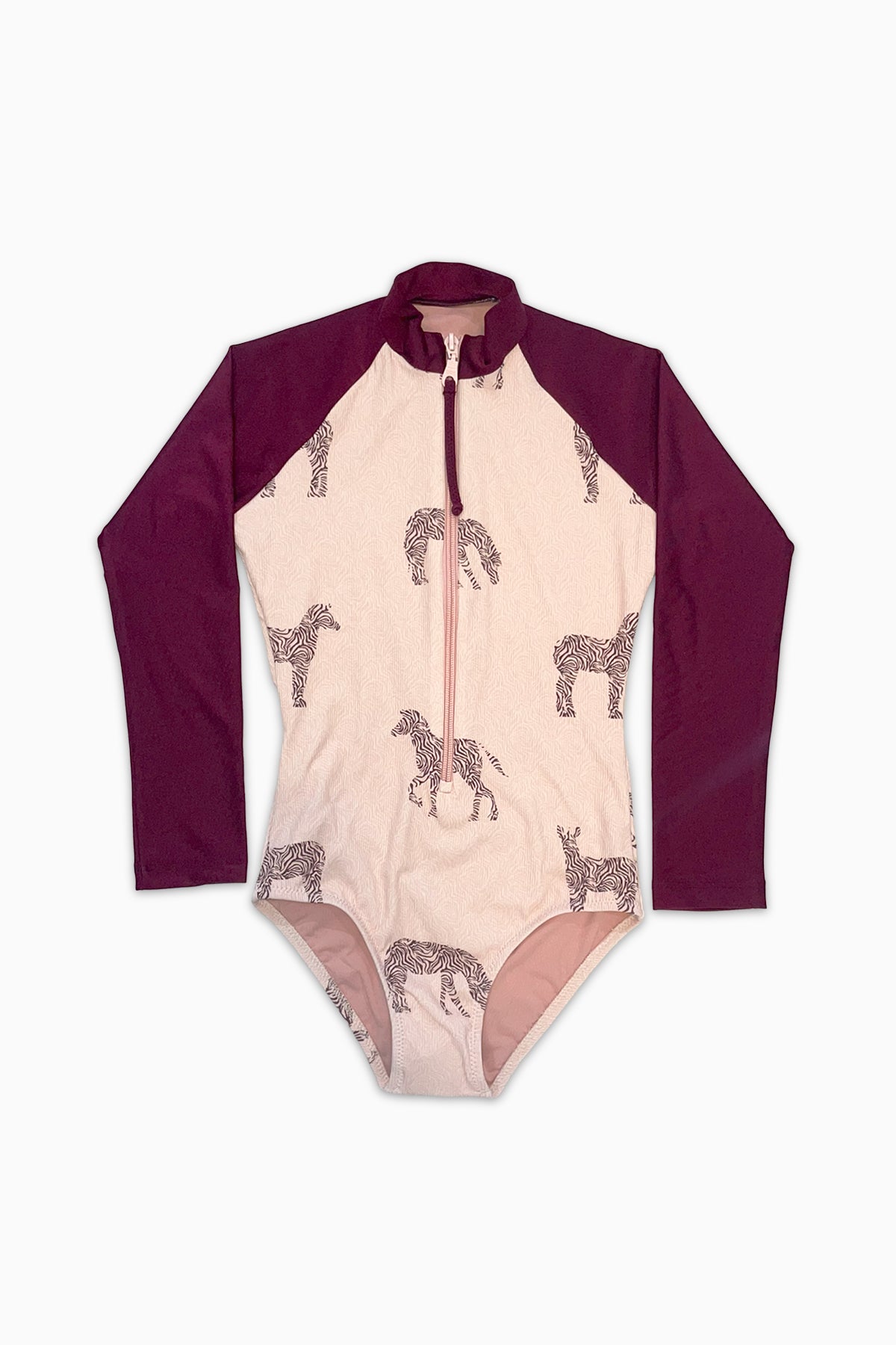 Zebra Pink Enteriza Little Surfer - Polonio Uruguay