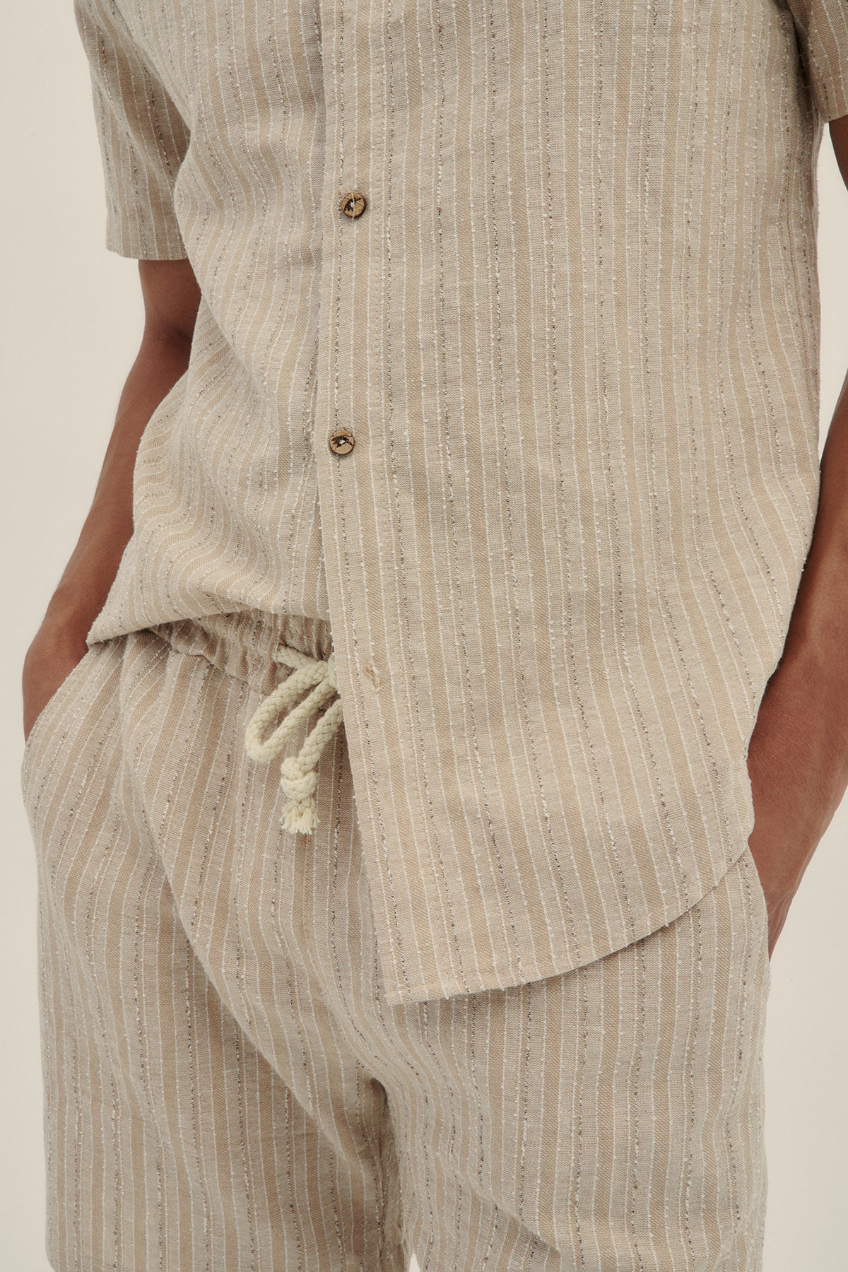 Short Tonal Crema - Polonio Uruguay