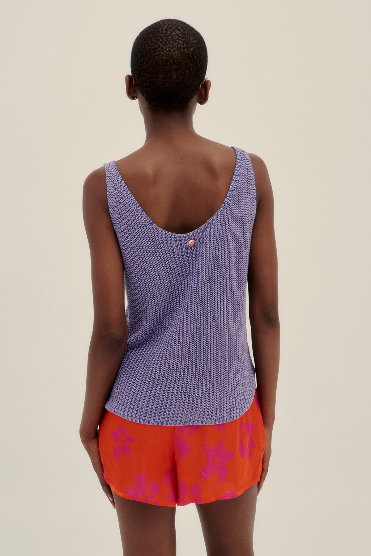 Short Vale Blossom Rojo - Polonio Uruguay